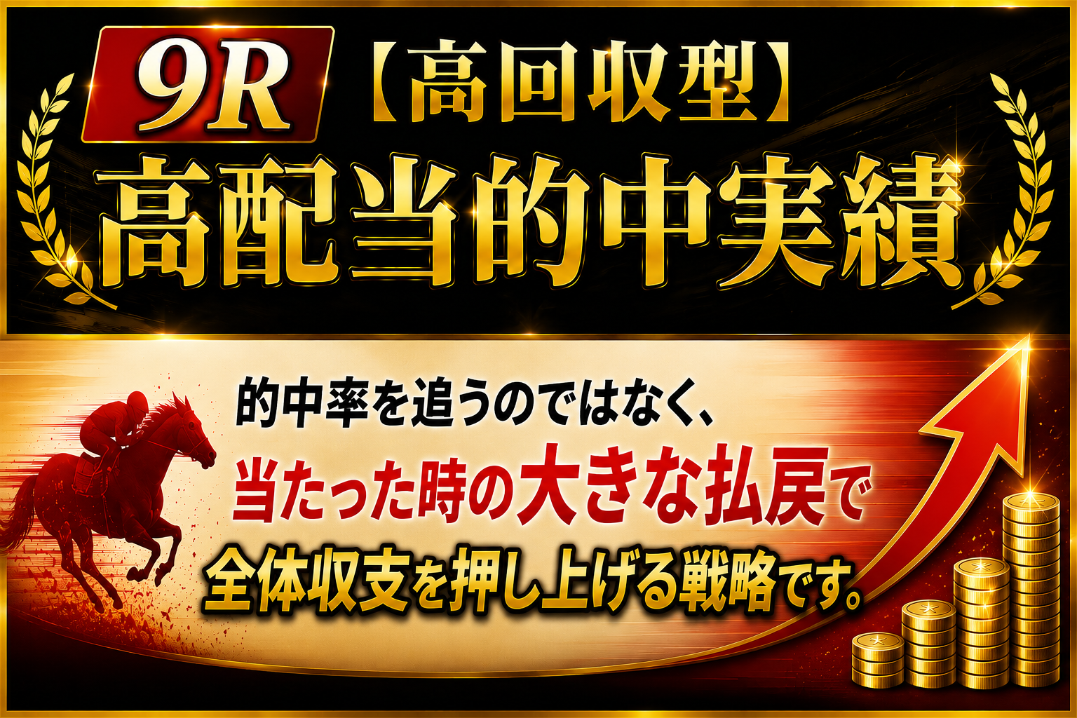 9R 高回収型 高配当的中実績